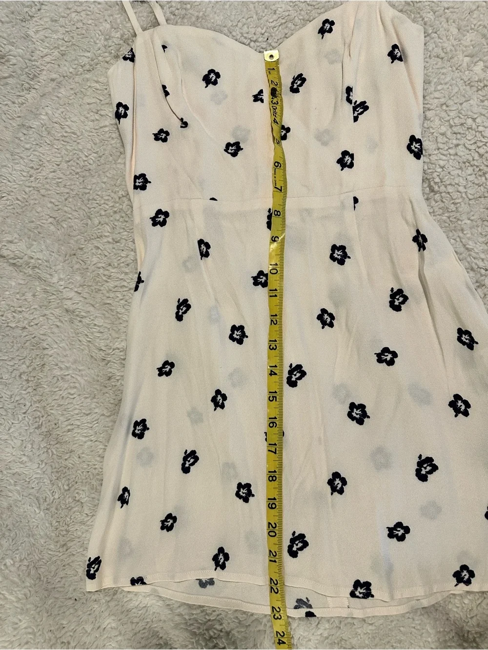 Vintage Reformation Mini Dress - Floral - Picture 7 of 8